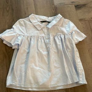 Light blue Zara button up